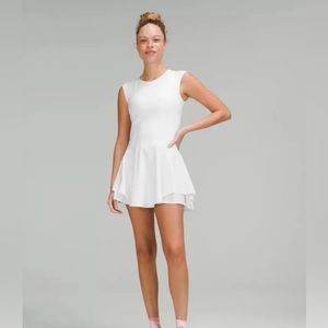 Lululemon White Mesh back Tennis Dress 10